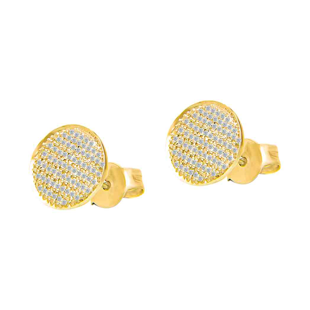 Round Stud Earring ER23002A